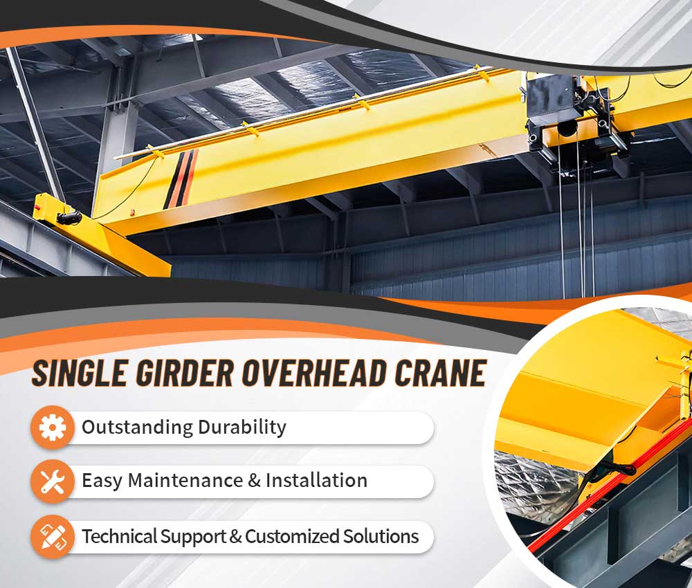 single girder overhead crane